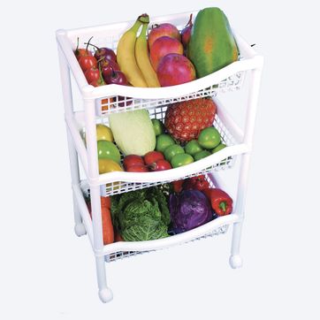 CANASTA MOVIL RECTANGULAR 7083 BLANCA RIMAX	 - imagen 1