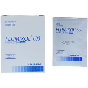 Imagen del producto FLUMIXOL 600MG (N ACETILCISTEINA) NOVAMED SOBRE