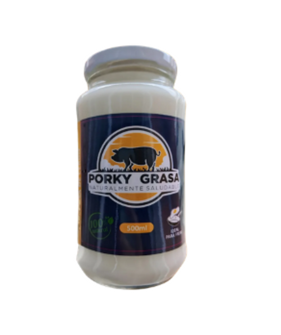 GRASA DE CERDO PORKY GRASA X 500ML