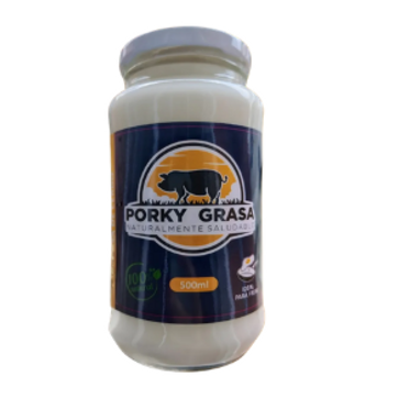 Imagen del producto GRASA DE CERDO PORKY GRASA X 500ML