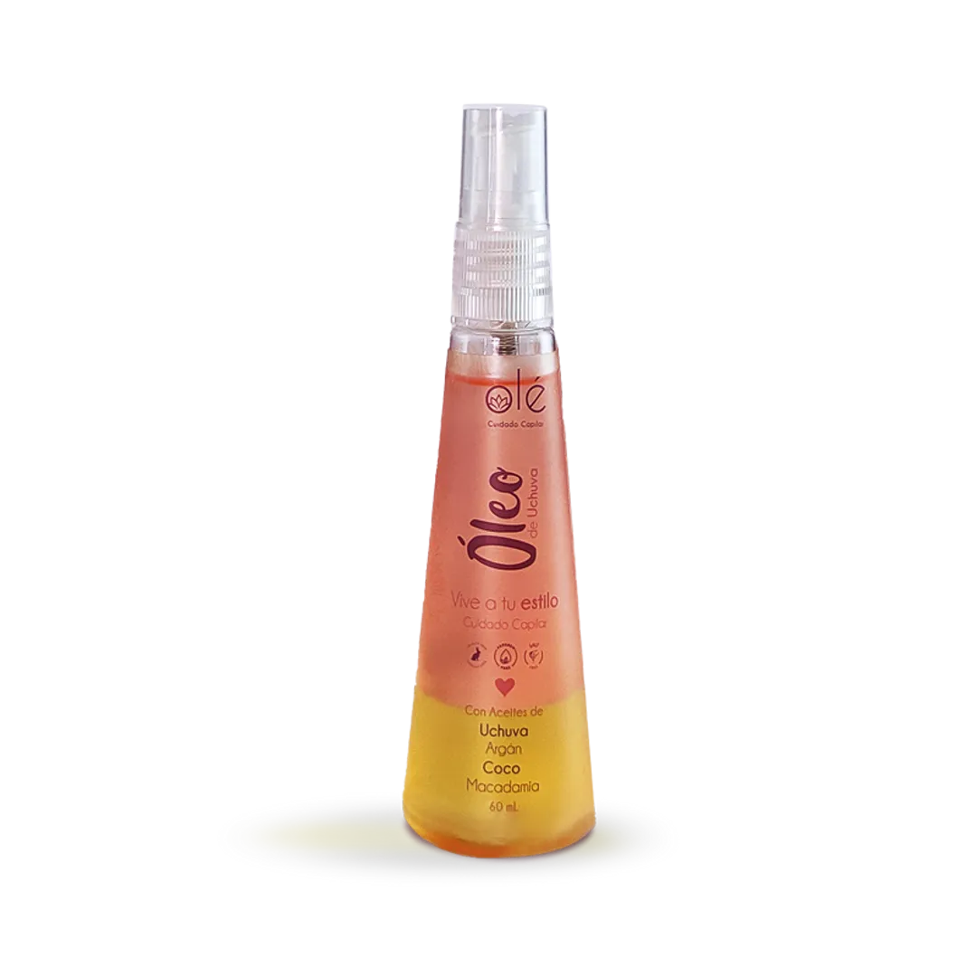 Óleo frutal bifásico de uchuva olé capilar 