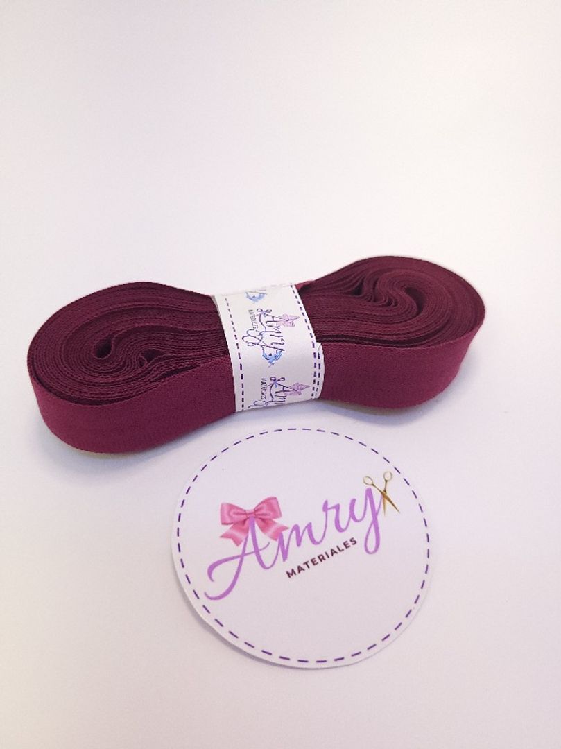 5 mtrs Sesgo 1.5cm Vino