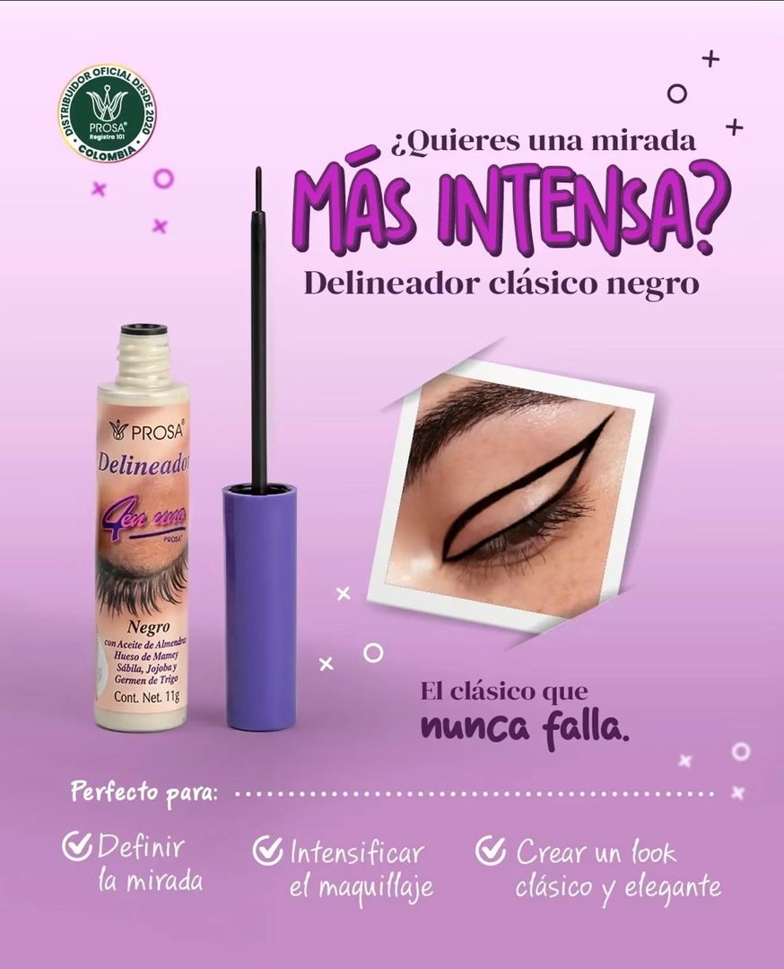 Delineador liquido