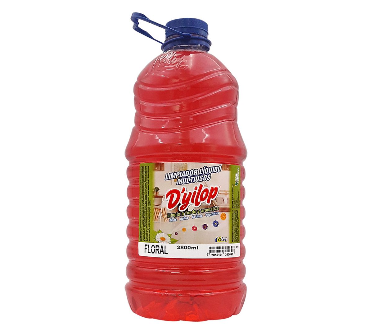   M. FLORAL PISO 3.8 L (LIMPIADOR MULTIUSOS PISOS)