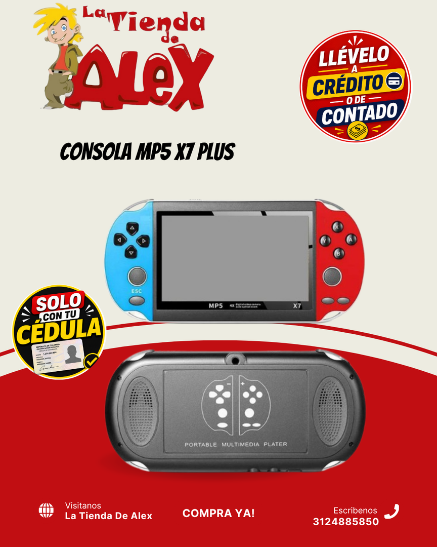 CONSOLA MP5 X7 PLUS