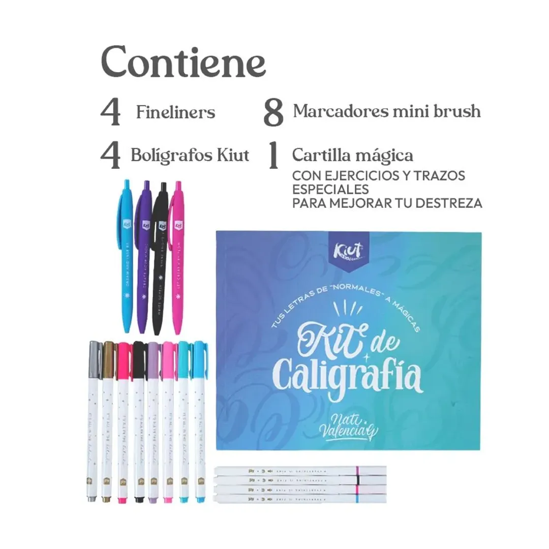 KIT DE CALIGRAFIA KIUT