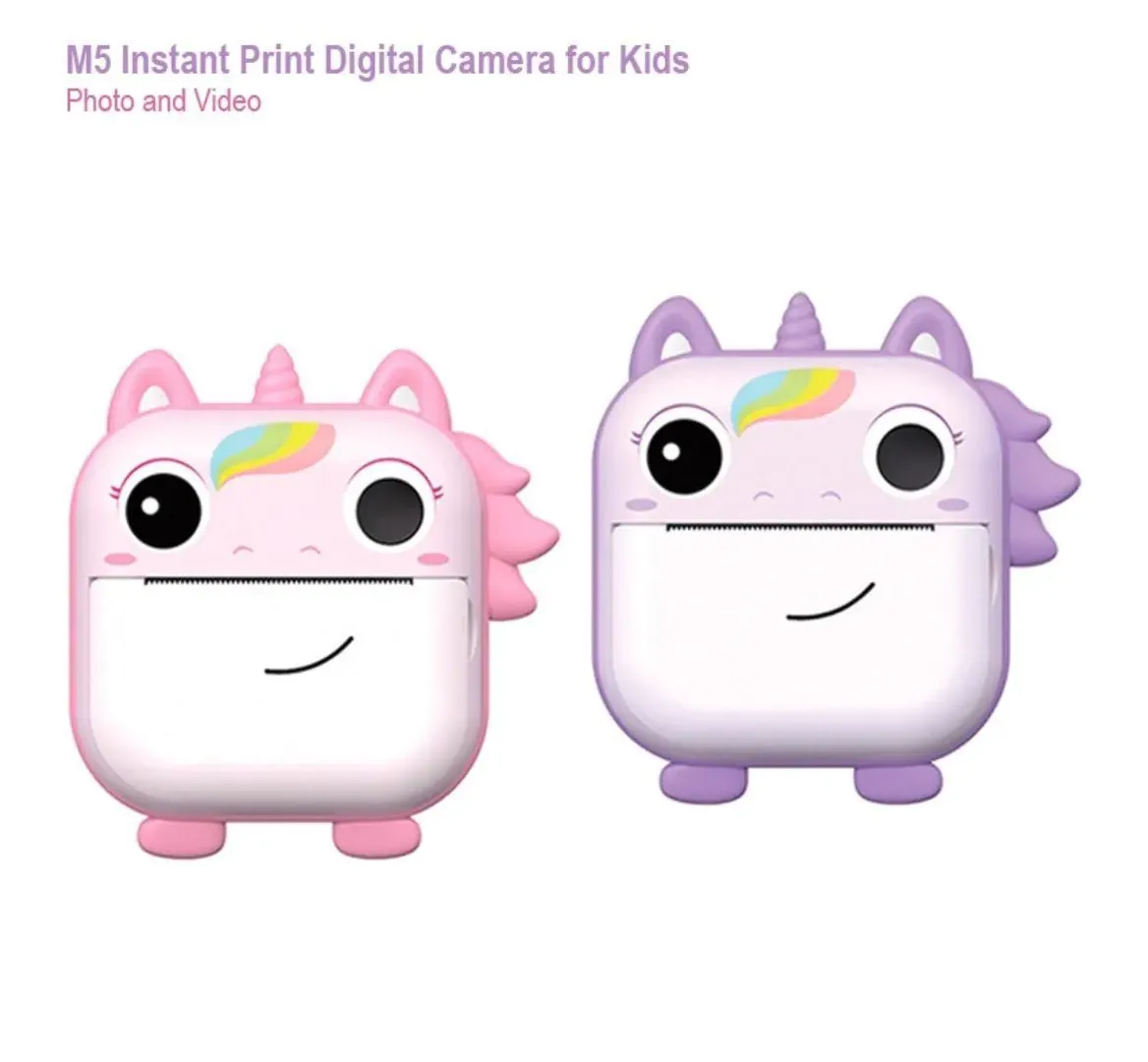 CÁMARA IMPRESORA NIÑAS UNICORNIO