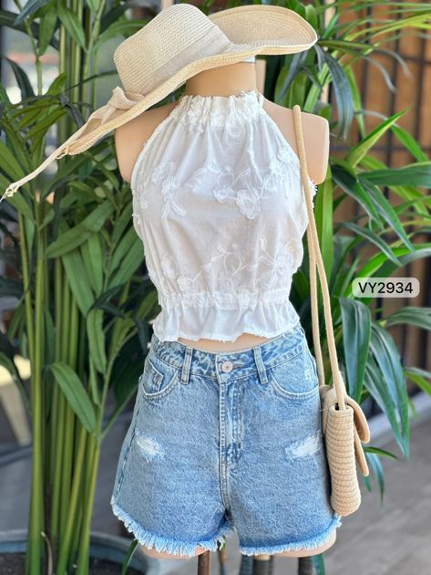 BLUSA CORTA AMARRADO VY2934