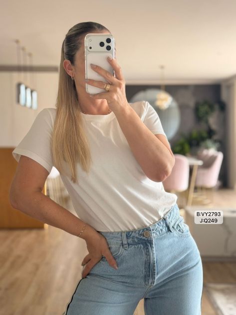 CAMISETA BODY CAPRI SLIM VY2793 en AMARILLO — foto 3