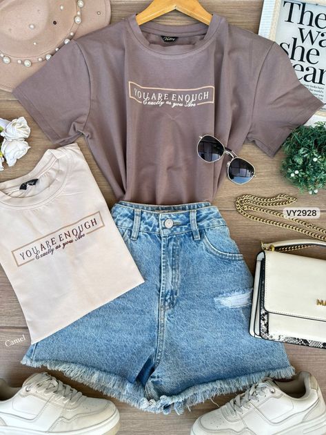 CAMISETA FRIA REGULAR YOU ARE ENOUGH VY2928