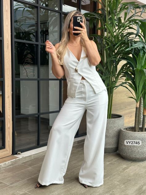 SET PANTALON CON CHALECO  VY2745