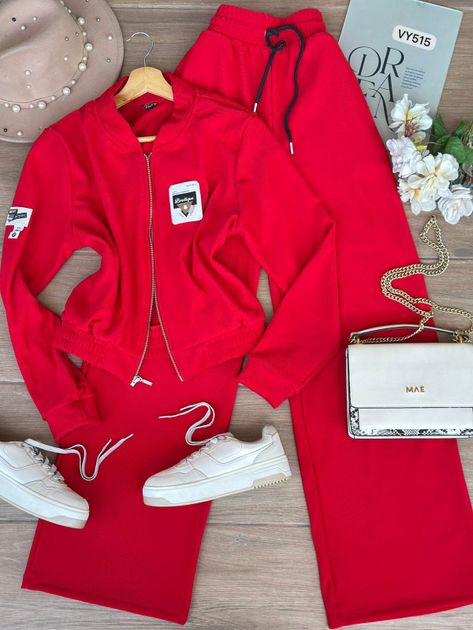 SET CHAQUETA CON SELLOS Y PANTALON RIB VY515 en AMARILLO — foto 5