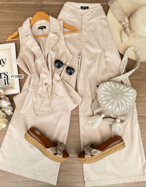 SET CHALECO RIBETE VY2891