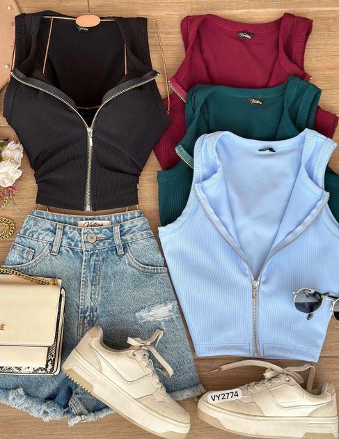 BLUSA CIERRE RIB  VY2774