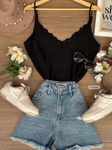 BLUSA METIDO ENCAJE VY2692