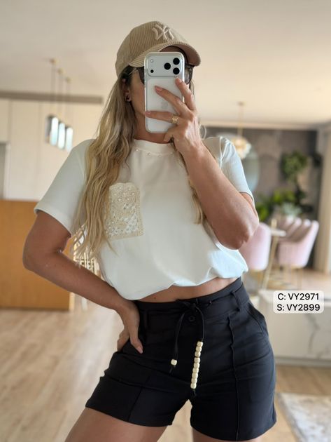 SHORT TIRA CON CHAQUIRAS VY2899