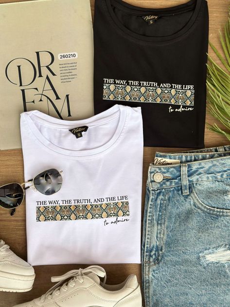 CAMISETA CAPRI SLIM THE WAY THE TRUTH AND THE LIFE 260210