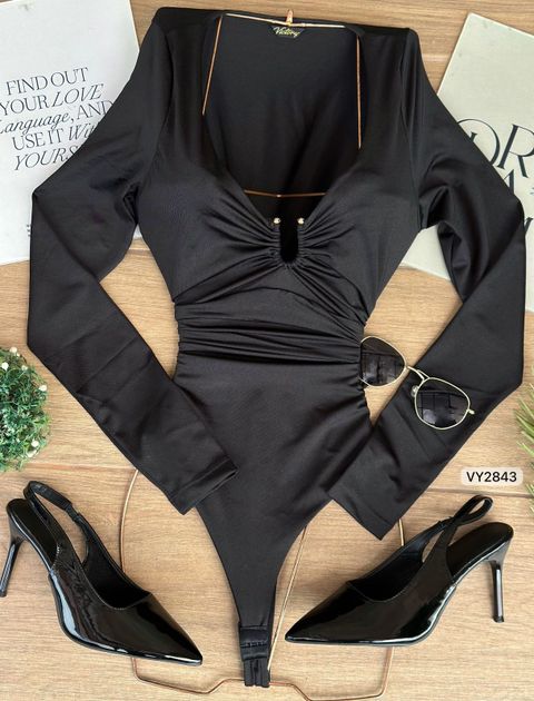 BODY MANGA LARGA HERRAJE VY2843