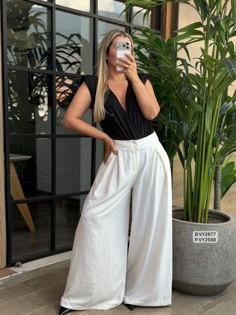 PANTALON PRENCES SATIN LIVIANO VY2598 en CAMEL — foto 4