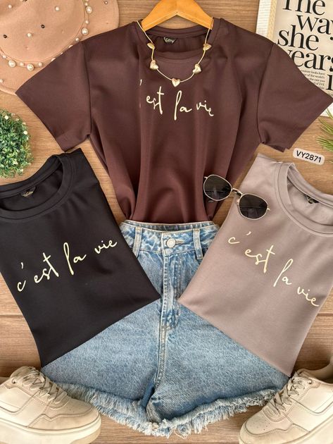 CAMISETA FRIA REGULAR EST LA VIE VY2871