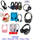 Imagen de la categoría DIADEMAS PARA  PC   BLUETOOTH   USB