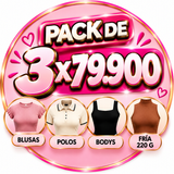 Imagen de la categoría pack de 3 x  79900