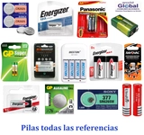Imagen de la categoría PILAS AA  AAA CR2032 CR2016
