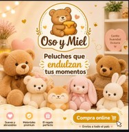 OSO Y MIEL PELUCHES