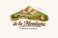 Crema de ron de La Montaña