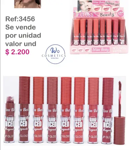 3456 LIP GLOS CON COLOR