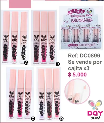 DC0896 LIP COMBO X3