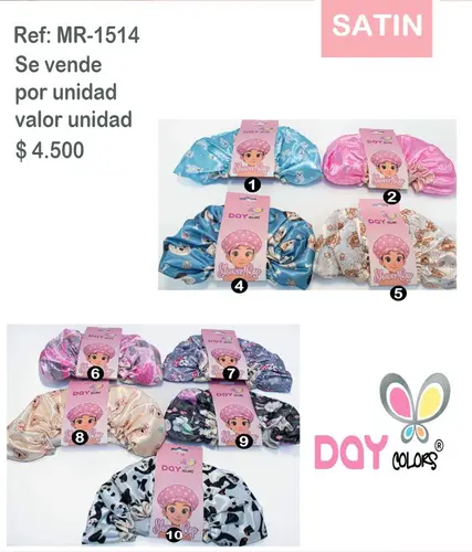 MR1514 GORRO SATIN